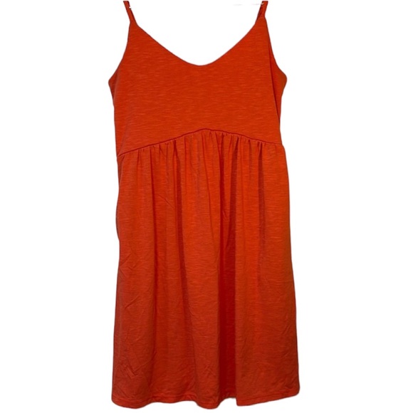 Old Navy Dresses & Skirts - Old Navy Orange Women’s Empire Waist Adjustable Strapped Summer Dress Sm…